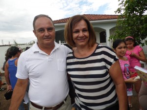 Carlo Montanari e deucélia maciel