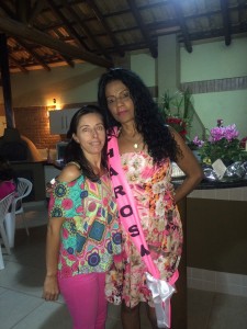 Nilva, secretária Soprev, e Jussara Madrinha Soprev 2016-2017